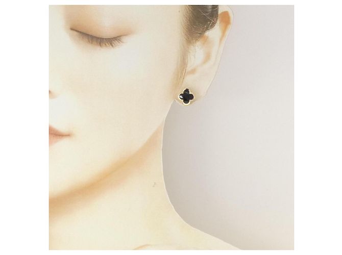 Van Cleef & Arpels Pure Alhambra Ohrringe Golden - Ansicht 4