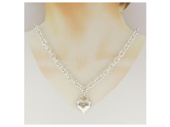 Autre Marque Collana Tiffany & Co. 925 750YG Argento D'oro - vista 6