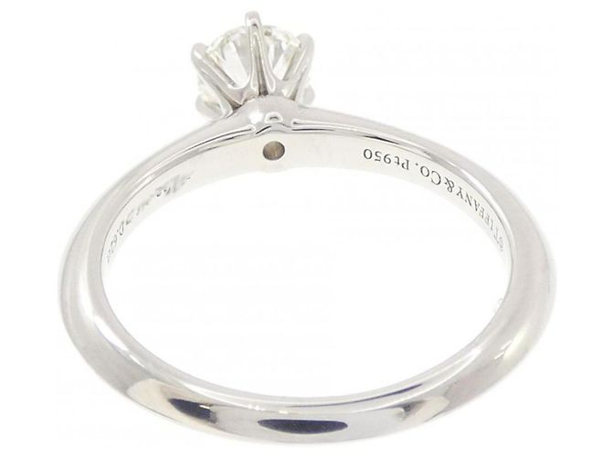 Autre Marque Anello Tiffany Classic Solitaire Band - vista 3