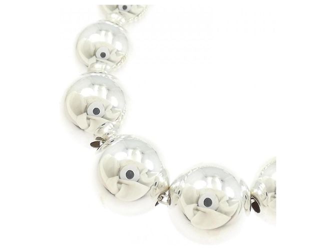 Autre Marque Tiffany & Co. Graduated Ball Halskette Silber - Ansicht 3