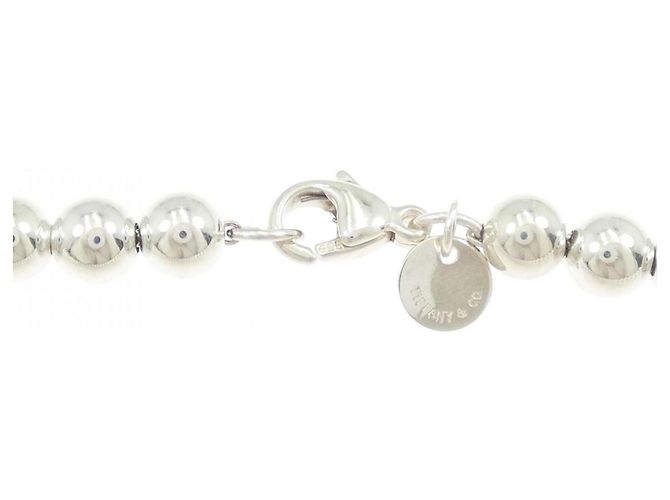 Autre Marque Tiffany & Co. Graduated Ball Halskette Silber - Ansicht 4