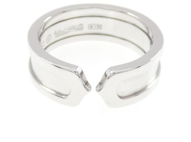 Anello Cartier C2 Small in oro bianco D'oro - vista 2