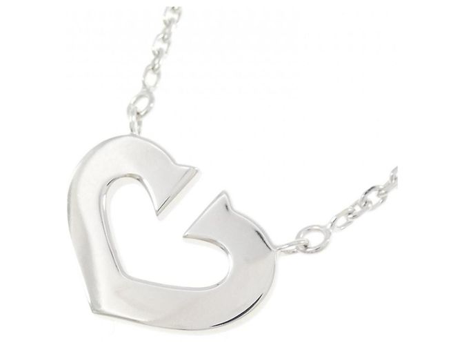 Collana Cartier C Heart D'oro - vista 3