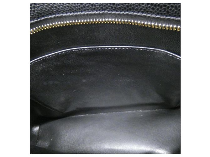 Borsa Chanel 1804 in pelle di vitello grana nera Nero - vista 7