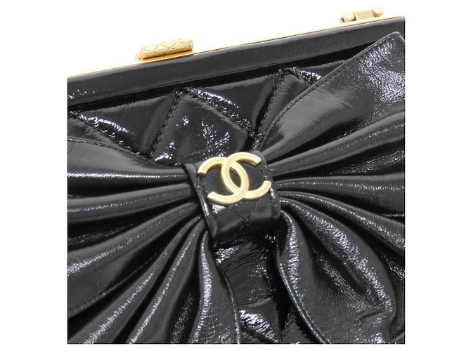Borsa a tracolla Chanel AP4029 in pelle nera Nero - vista 4