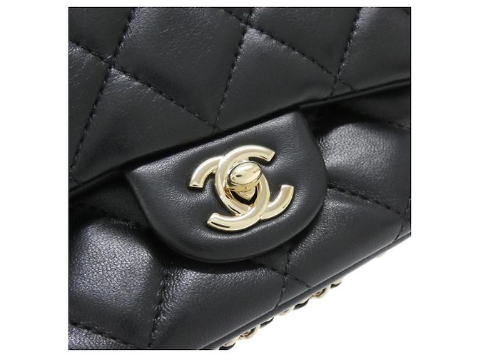 Chanel AS1436 Schultertasche Schwarz - Ansicht 4