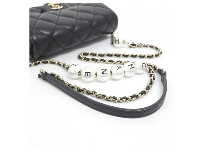 Chanel AS1436 Schultertasche Schwarz - Ansicht 6