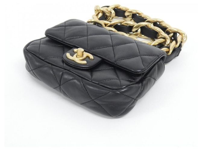 Chanel AS3213 Schultertasche Schwarz - Ansicht 3