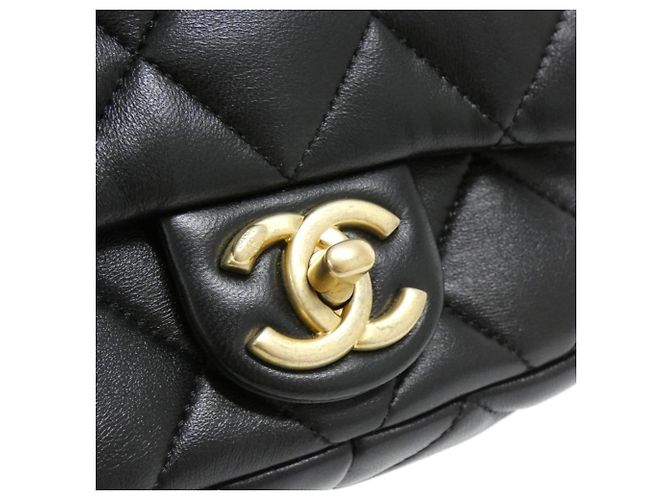Chanel AS3213 Schultertasche Schwarz - Ansicht 4