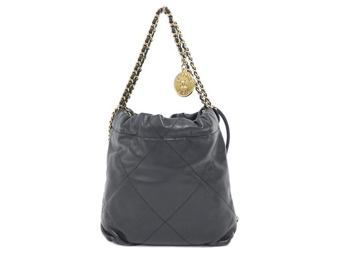 Chanel 22 Line MINI AS3980 Handtasche Schwarz - Ansicht 2