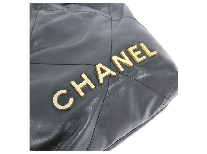 Chanel 22 Line MINI AS3980 Handtasche Schwarz - Ansicht 5