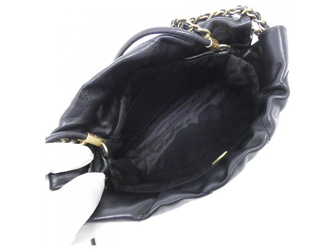 Chanel 22 Line MINI AS3980 Handtasche Schwarz - Ansicht 7