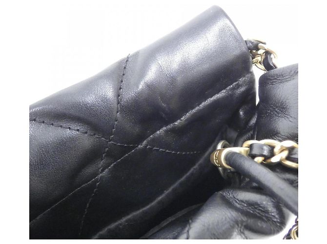 Chanel 22 Line MINI AS3980 Handtasche Schwarz - Ansicht 8