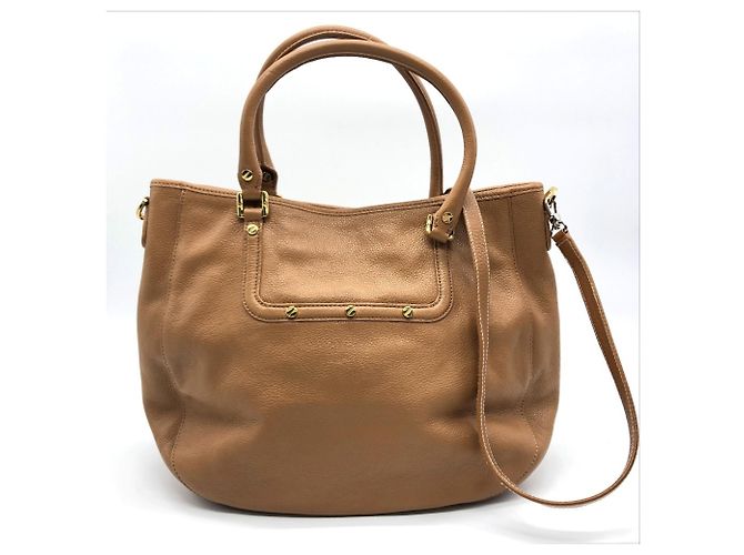 Bolso de piel Tory Burch Amanda Castaño Camello - vista 2