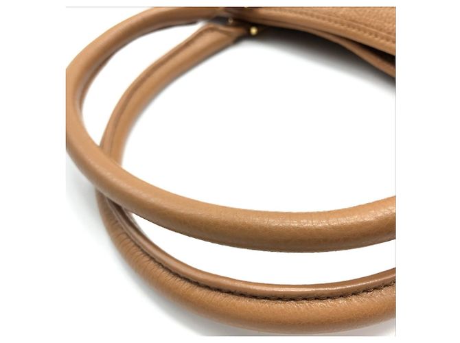 Bolso de piel Tory Burch Amanda Castaño Camello - vista 7