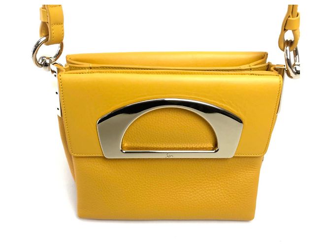 Borsa a tracolla Passage Messenger Christian Louboutin Giallo - vista 2