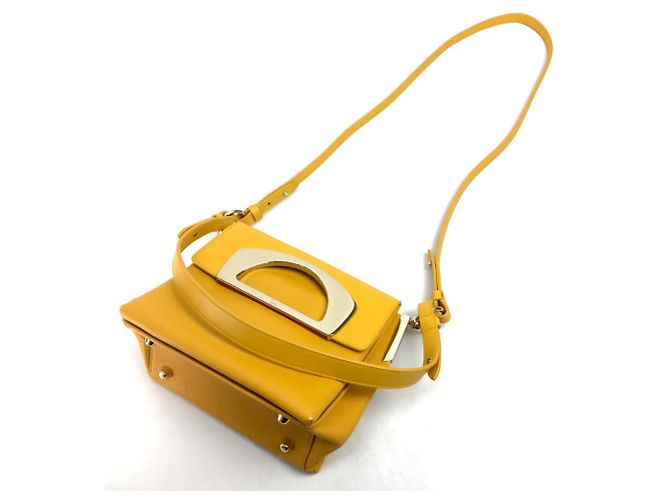 Borsa a tracolla Passage Messenger Christian Louboutin Giallo - vista 4