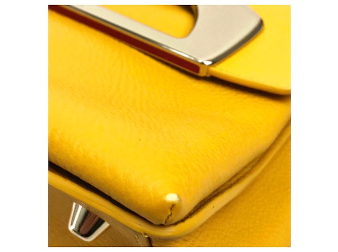 Borsa a tracolla Passage Messenger Christian Louboutin Giallo - vista 5