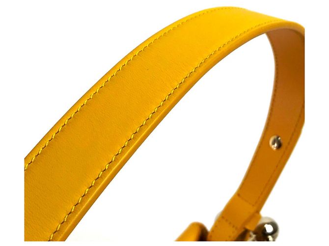 Borsa a tracolla Passage Messenger Christian Louboutin Giallo - vista 8