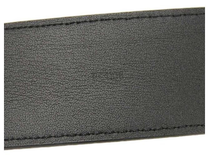 Cintura Louis Vuitton Monogram Standard Nero Monogramma - vista 11