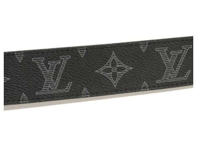 Cintura Louis Vuitton Monogram Standard Nero Monogramma - vista 5