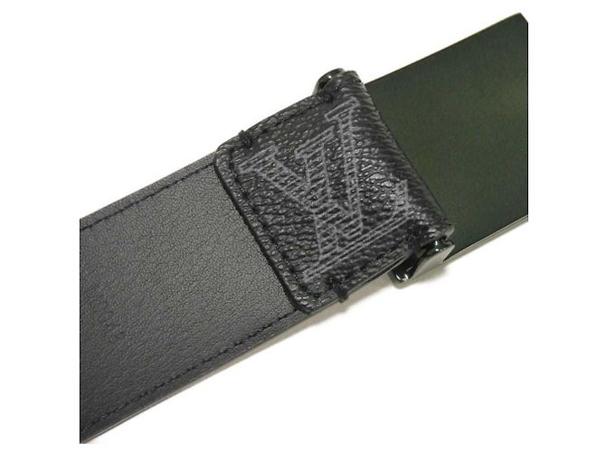Cintura Louis Vuitton Monogram Standard Nero Monogramma - vista 8