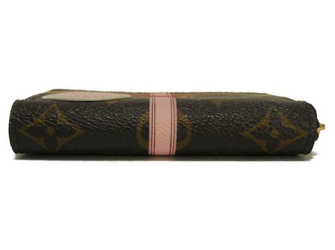 Monedero Zippy Coin Purse Louis Vuitton Castaño Rosa Monograma - vista 12