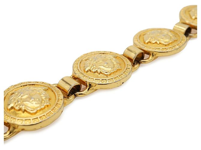 Bracciale con ciondolo Medusa Gold Versace D'oro - vista 4