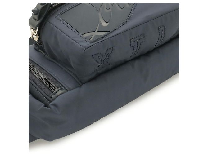 Marsupio Christian Louboutin Rubidil Blu navy - vista 4