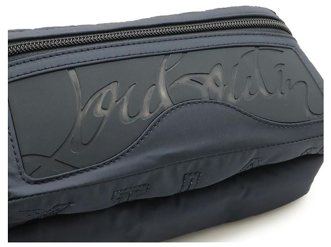 Marsupio Christian Louboutin Rubidil Blu navy - vista 5