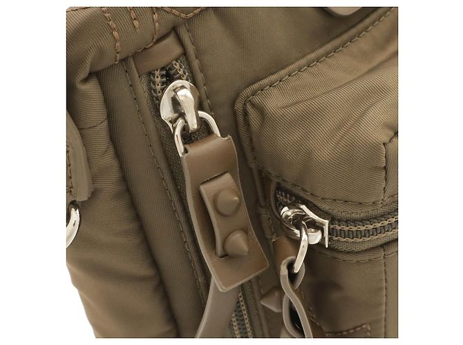 Borsa Christian Louboutin Khaki Brown Cachi - vista 7