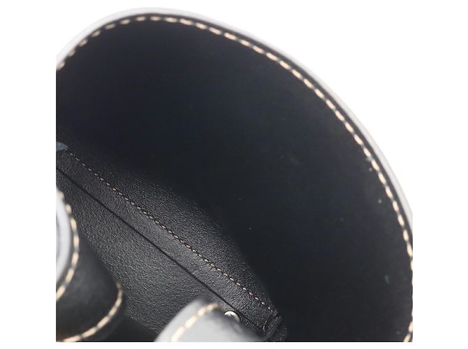 Bolsa de mão e de ombro Tod's T-Timeless Micro Preto - vista 8