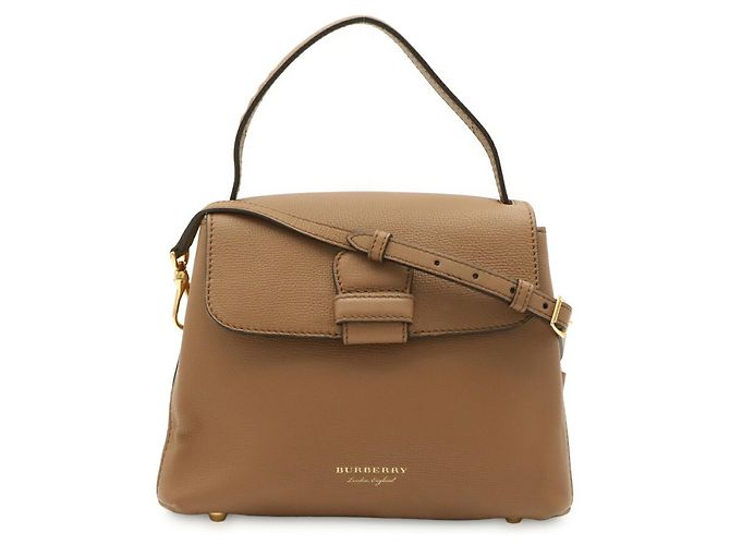 Borsa a tracolla Burberry Canberry House Check Sabbia - vista 2