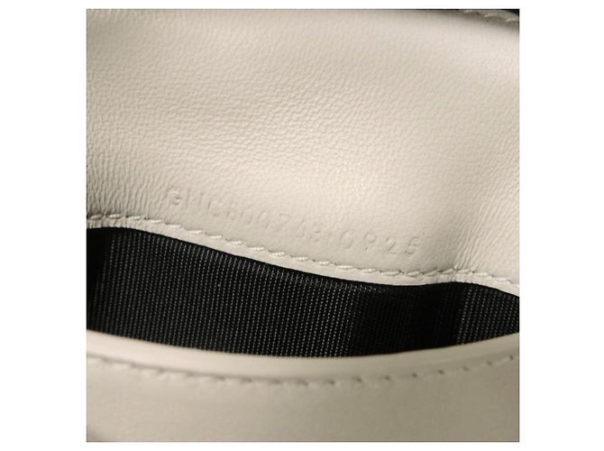 Cartera tríptico Yves Saint Laurent Blanco - vista 11
