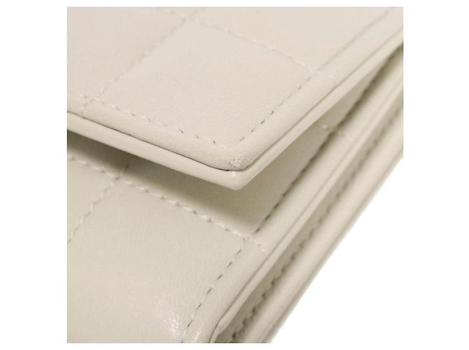 Cartera tríptico Yves Saint Laurent Blanco - vista 20