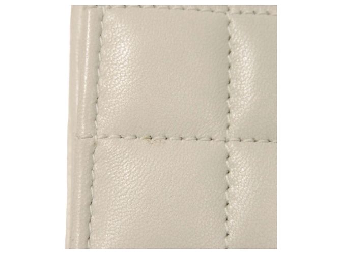 Cartera tríptico Yves Saint Laurent Blanco - vista 24