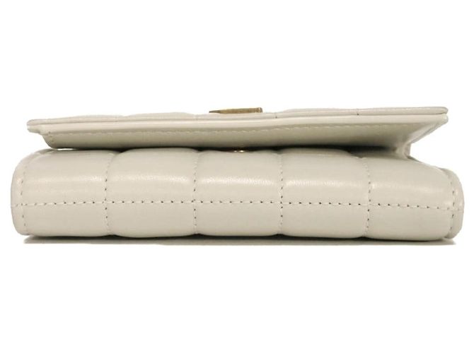 Cartera tríptico Yves Saint Laurent Blanco - vista 27