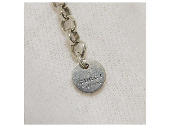 Collana Gucci Interlocking G Argento - vista 10