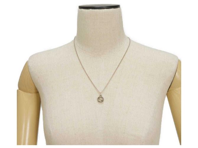 Collana Gucci Interlocking G Argento - vista 2