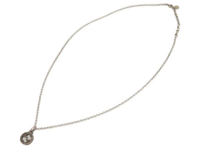 Collana Gucci Interlocking G Argento - vista 3
