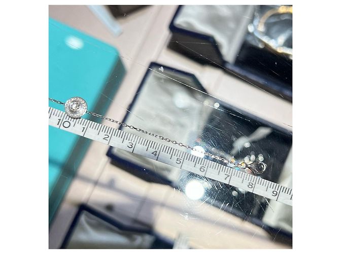 Bracciale Cartier in diamanti e oro bianco 18k - vista 8