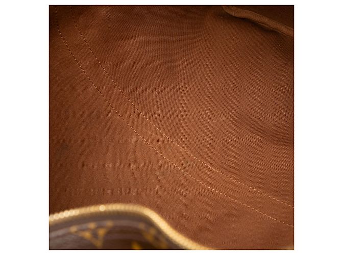 Louis Vuitton Brown Monogram Keepall 50 Castaño - vista 7