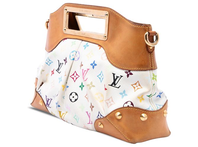 Louis Vuitton White Monogram Multicolore Judy MM - view 2