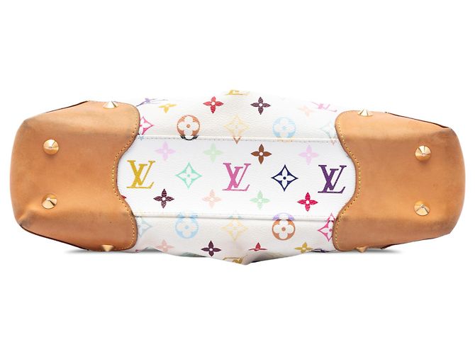 Louis Vuitton White Monogram Multicolore Judy MM - view 3