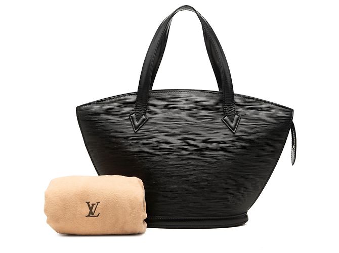 Louis Vuitton Black Epi Saint Jacques PM Short Strap Noir - vue 7