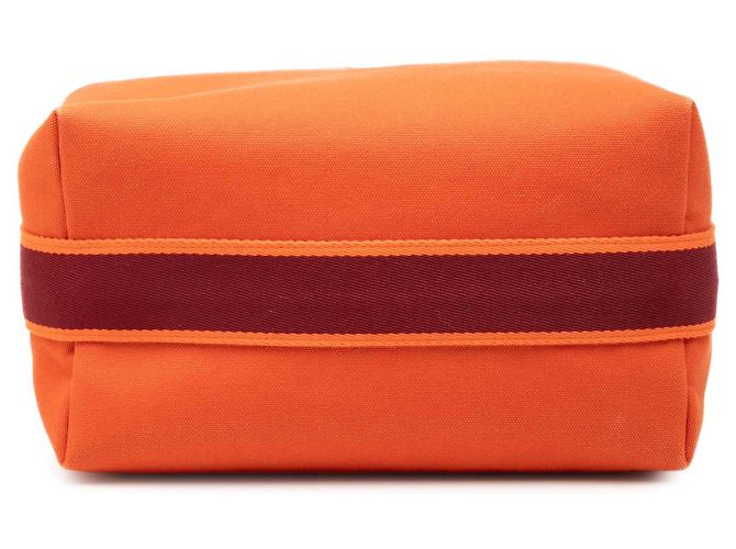 Funda Hermès Orange Large Toile Bride A Brac Naranja - vista 3