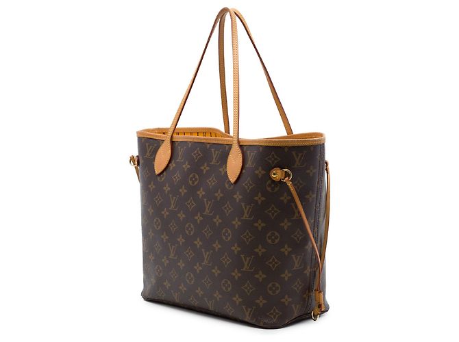 Louis Vuitton Brown Monogram Neverfull MM Marrone - vista 2