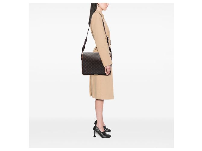 Louis Vuitton Brown Monogram Abbesses Marrom - vista 6