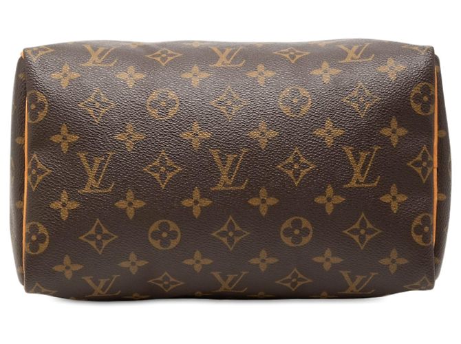 Louis Vuitton Brown Monogram Speedy 25 Marrom - vista 3