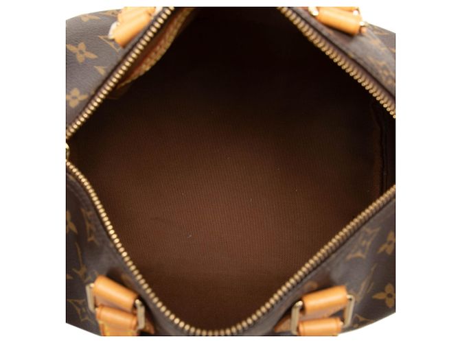 Louis Vuitton Brown Monogram Speedy 25 Marrom - vista 4